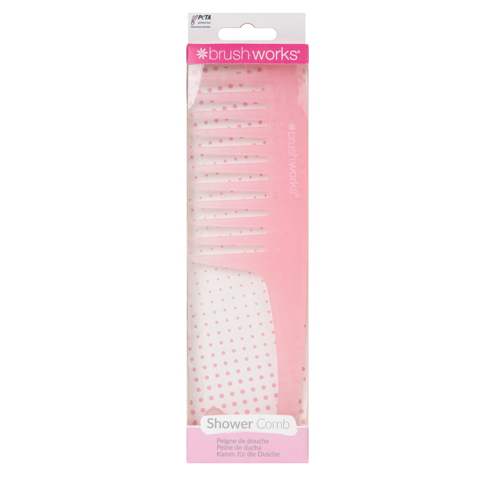Brushworks Peigne de douche Peigne cheveux