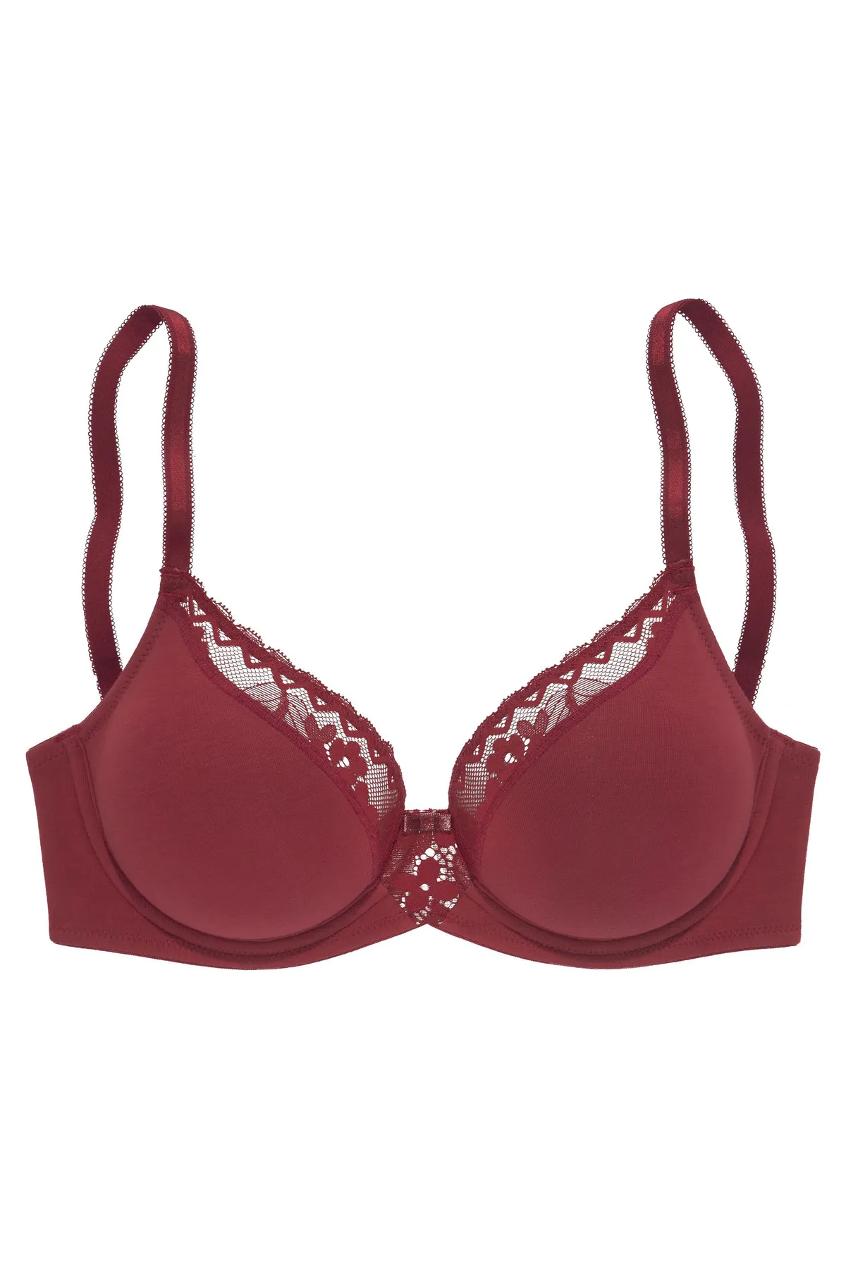 PETITE FLEUR  BH - Weiß - Unifarben