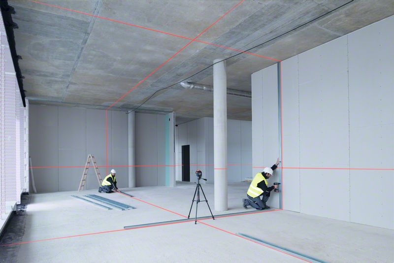 Bosch Blue 0601063S00 GLL3-80 Professioneller Kreuzlinienlaser im Koffer