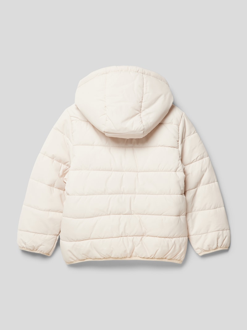 Steppjacke mit Eingrifftaschen Modell 'LIGHT MEMPHIS' in offwhite