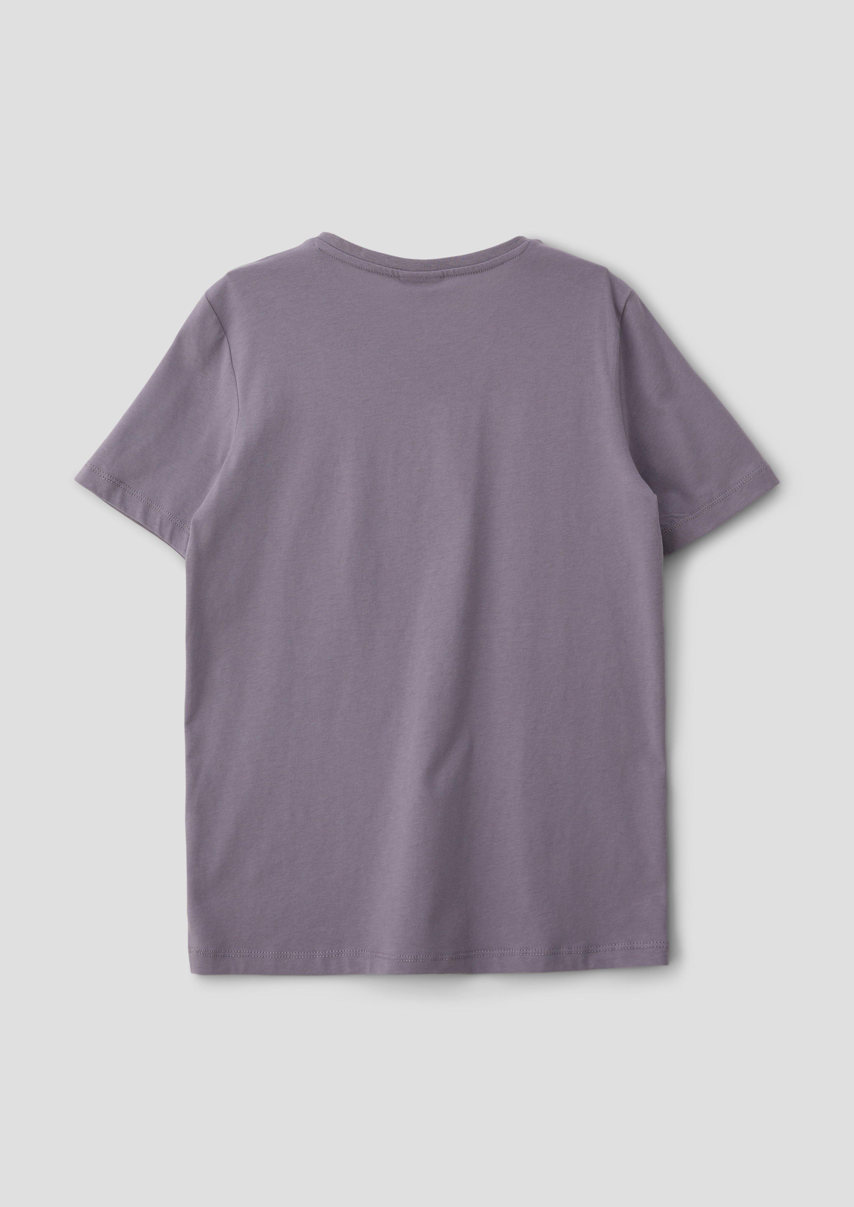 T-Shirt mit V-Ausschnitt  2140088-9206