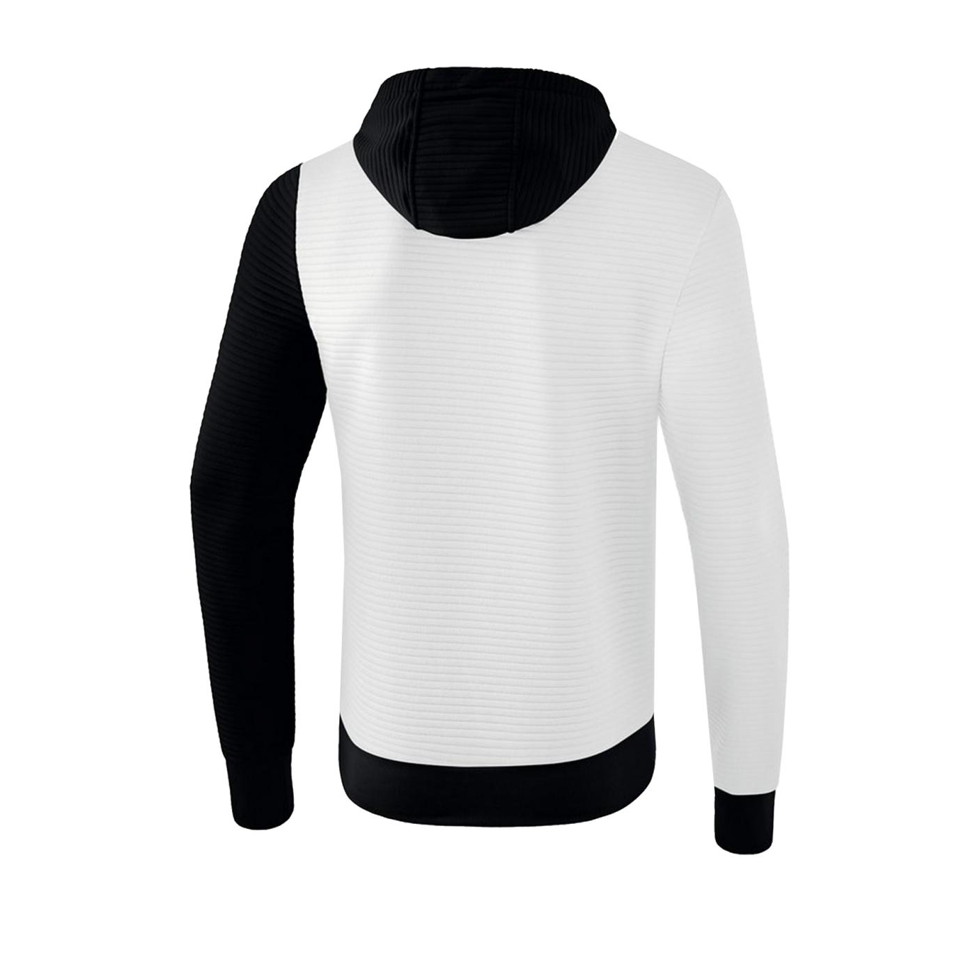 Erima 5-C Kapuzensweat Weiss Schwarz