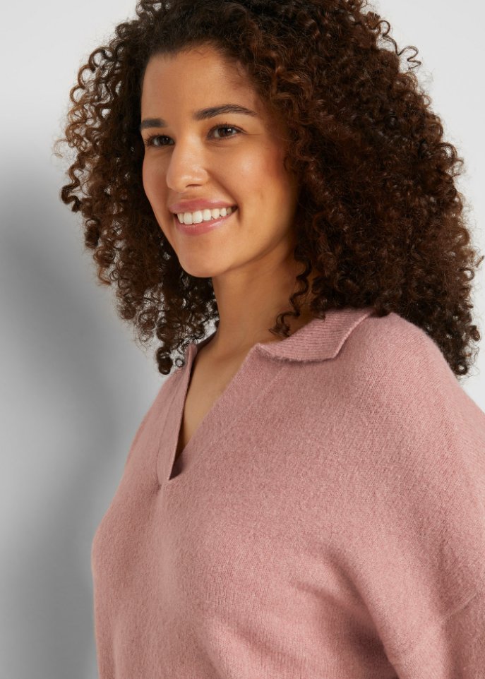 Pullover mit Kragen