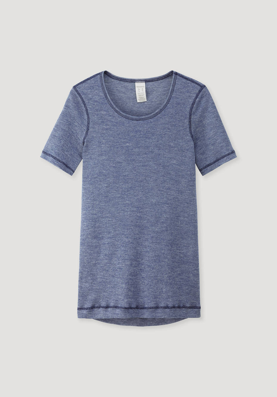 Halbarm-Funktionsshirt mit Bio-Merinowolle und Seide