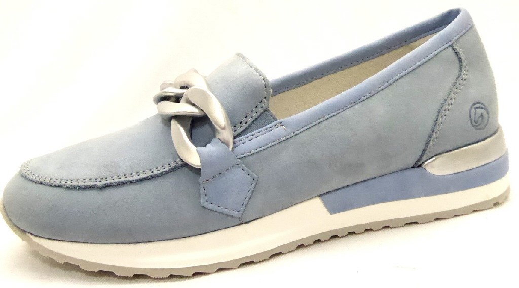 REMONTE Sportliche Slipper blau