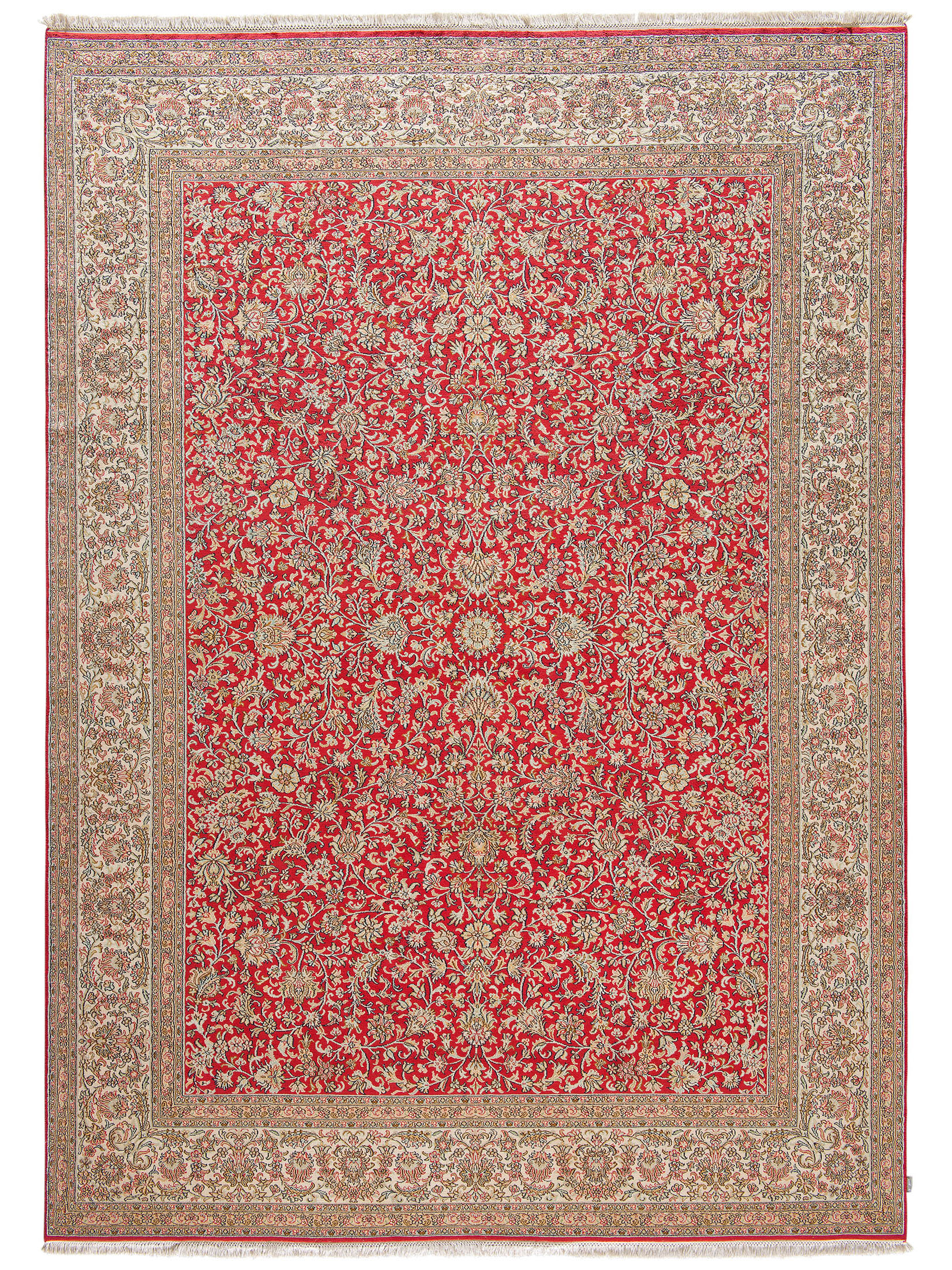 Kaschmir Seide 18/18 ca. 217 x 305 cm, Unikat / Einzelstück