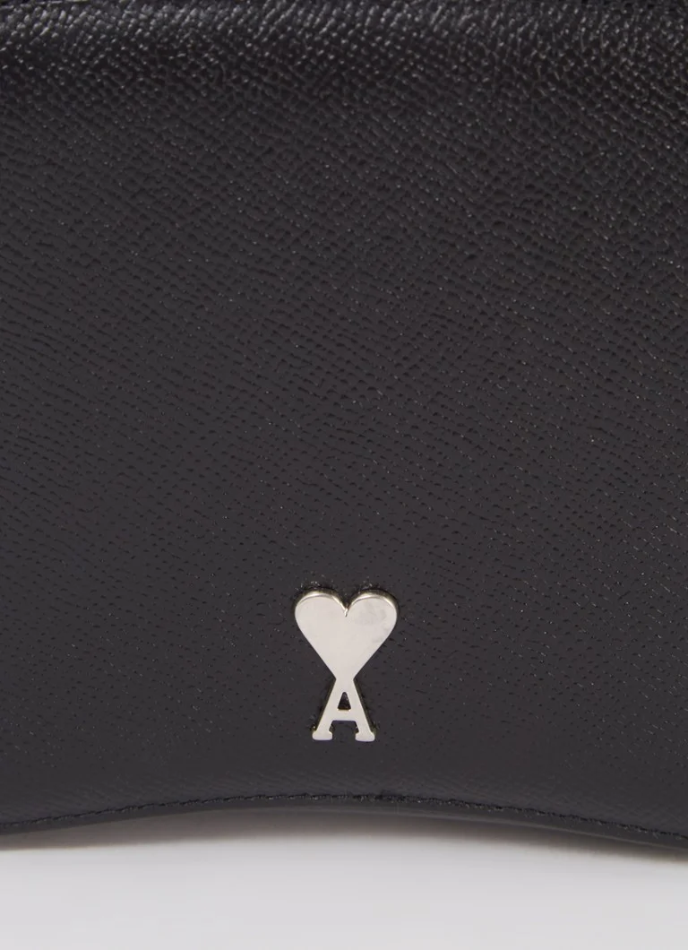 AMI Paris Paris Paris leather crossbody bag