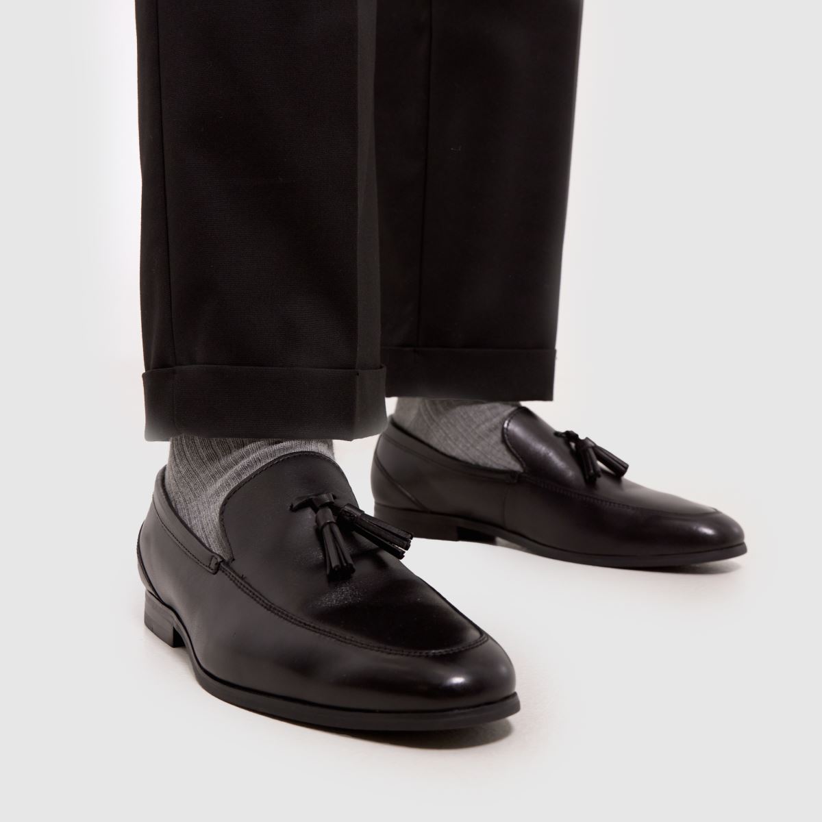 Schuh Ren mokaszin fekete színben