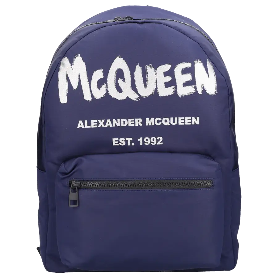 Alexander McQueen - Rucksack METROPOLITAN Nylon - blau