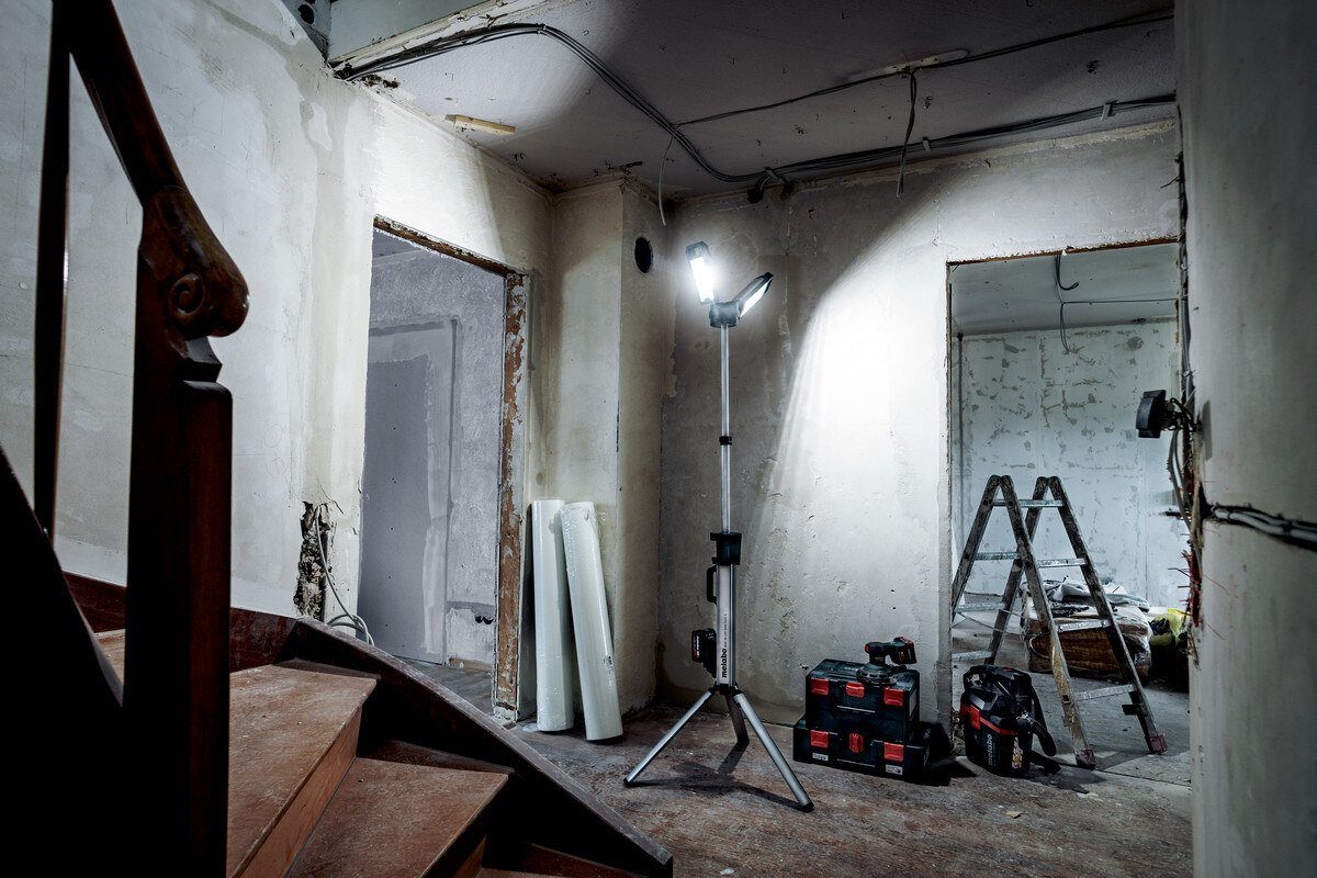 metabo Baustrahler BSA 18 LED 5000 DUO-S, Akku Ohne Akku