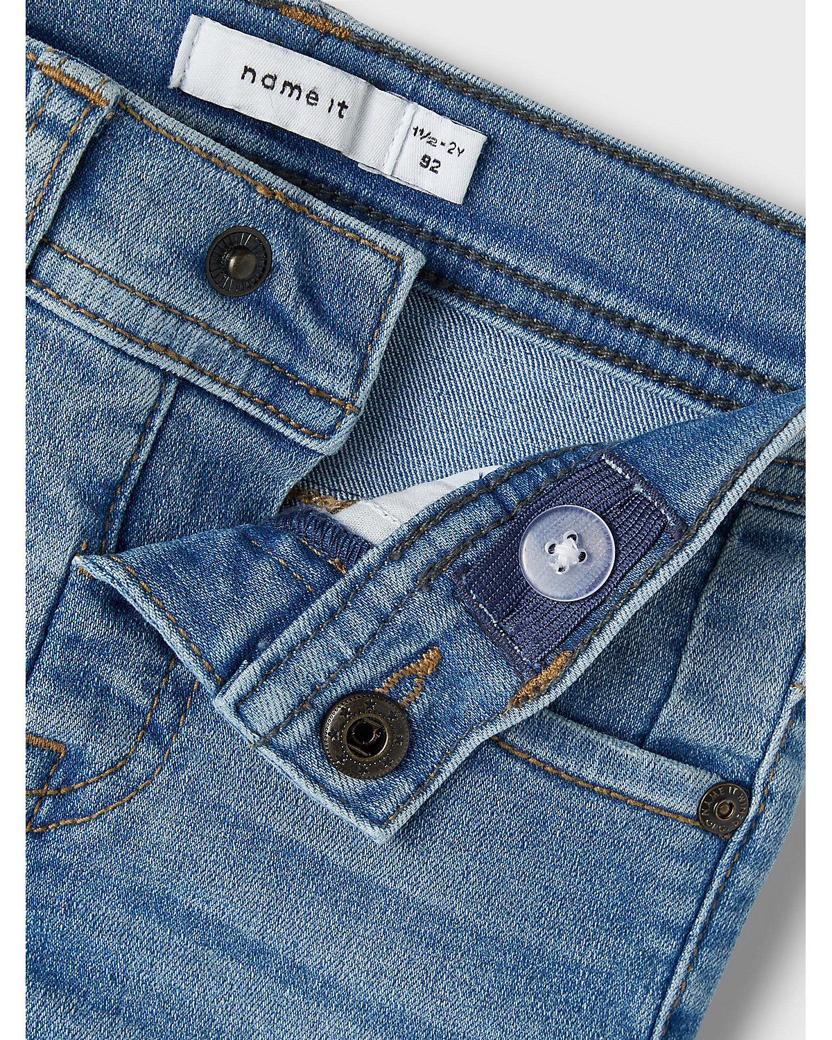 Jeanshose Slim fit NMMSILAS für Jungen, Bundweite REGULAR