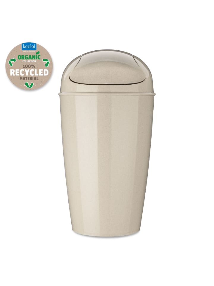 koziol DEL XL * - Schwingdeckeleimer 30l in recycled desert sand günstig kaufen onesize