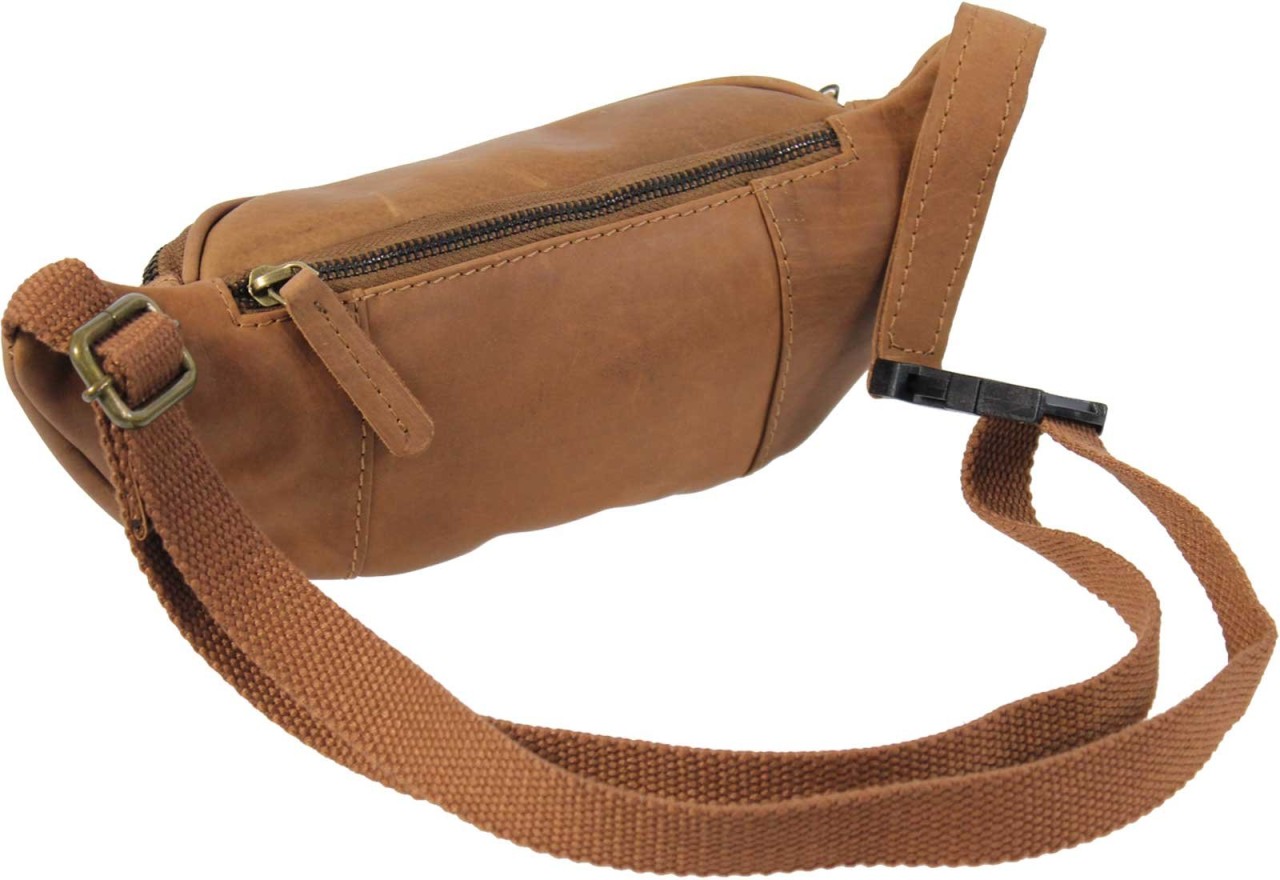 LANDLEDER Handtaschen bunt GÜRTELTASCHE