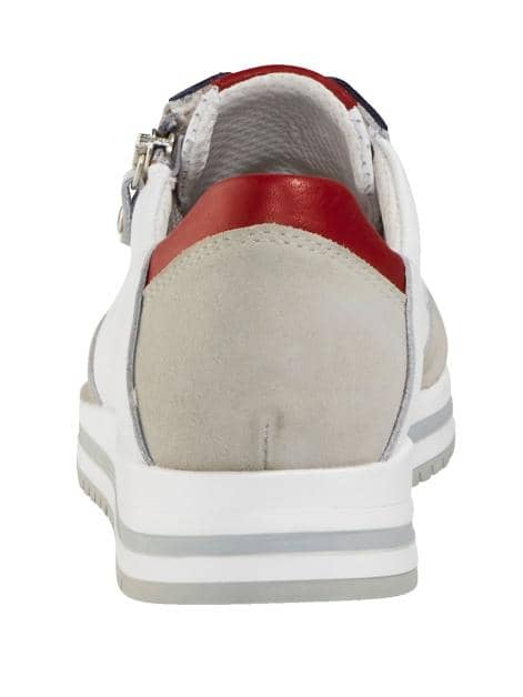 Schnürschuh mit zusätzlichem Reißverschluss