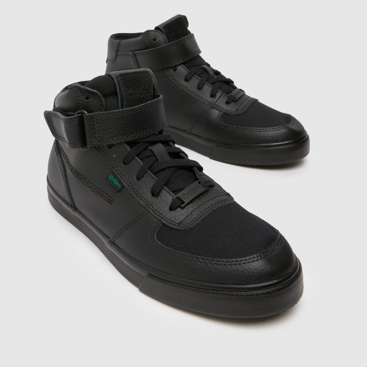 Kickers fekete tovni hi mix hálós fiú ifjúsági cipő