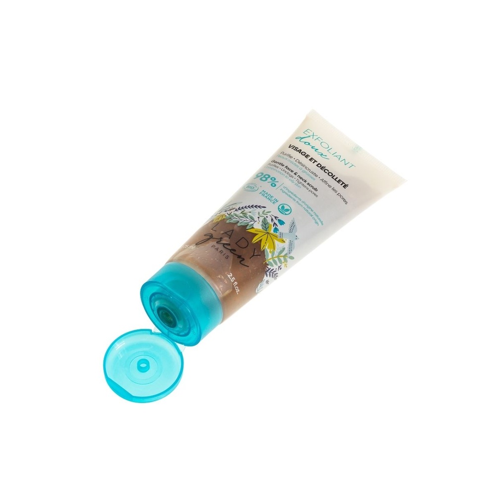 Lady Green Exfoliant doux - visage et décolleté Exfoliant