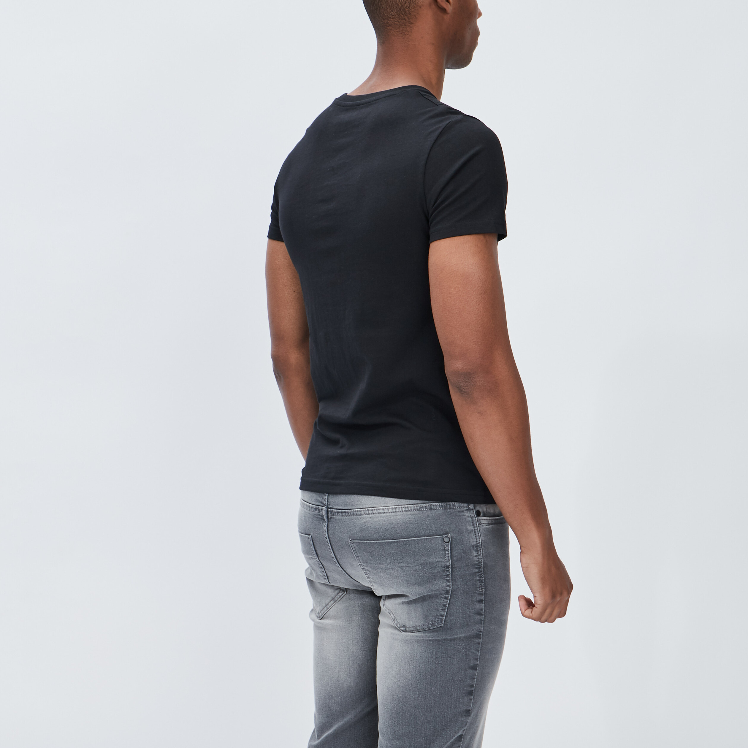 T-shirt Liberto noir homme | La Halle