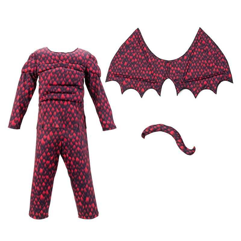 Déguisement dragon de feu 3-5 ans