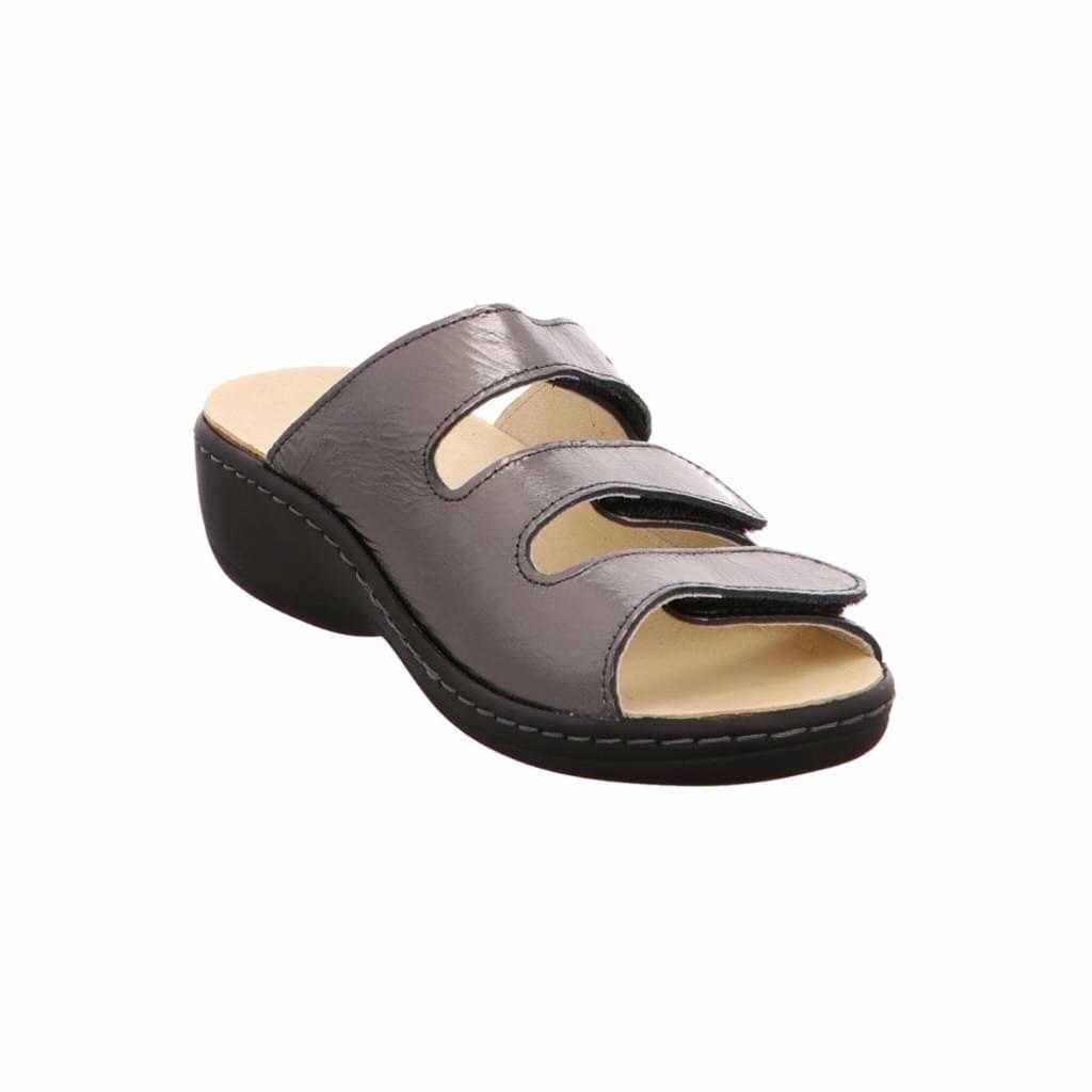 LONGO Komfort Sandalen braun Pantoletten