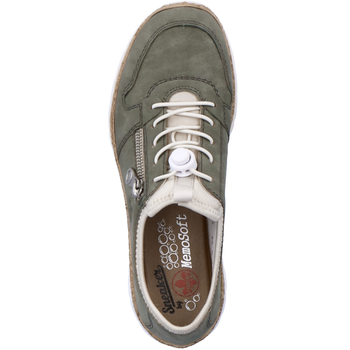 Rieker N42G0 Sneaker Low gruen