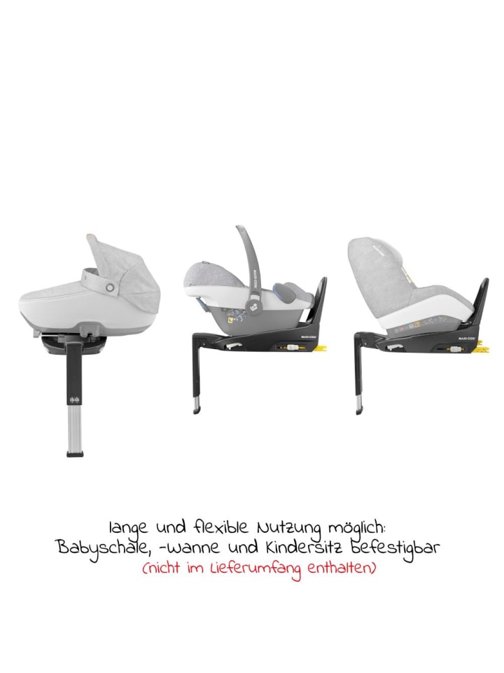 Maxi-Cosi Isofix-Basis FamilyFix3 i-Size für die Montage von in schwarz günstig kaufen onesize