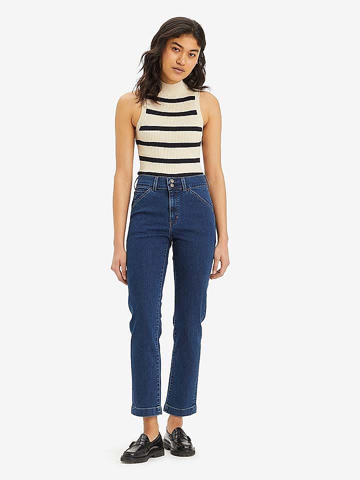 Levi's Jeans - Regular fit - in Dunkelblau günstig kaufen W26/L30