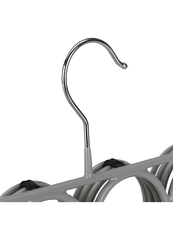relaxdays Schalhalter in Grau günstig kaufen onesize