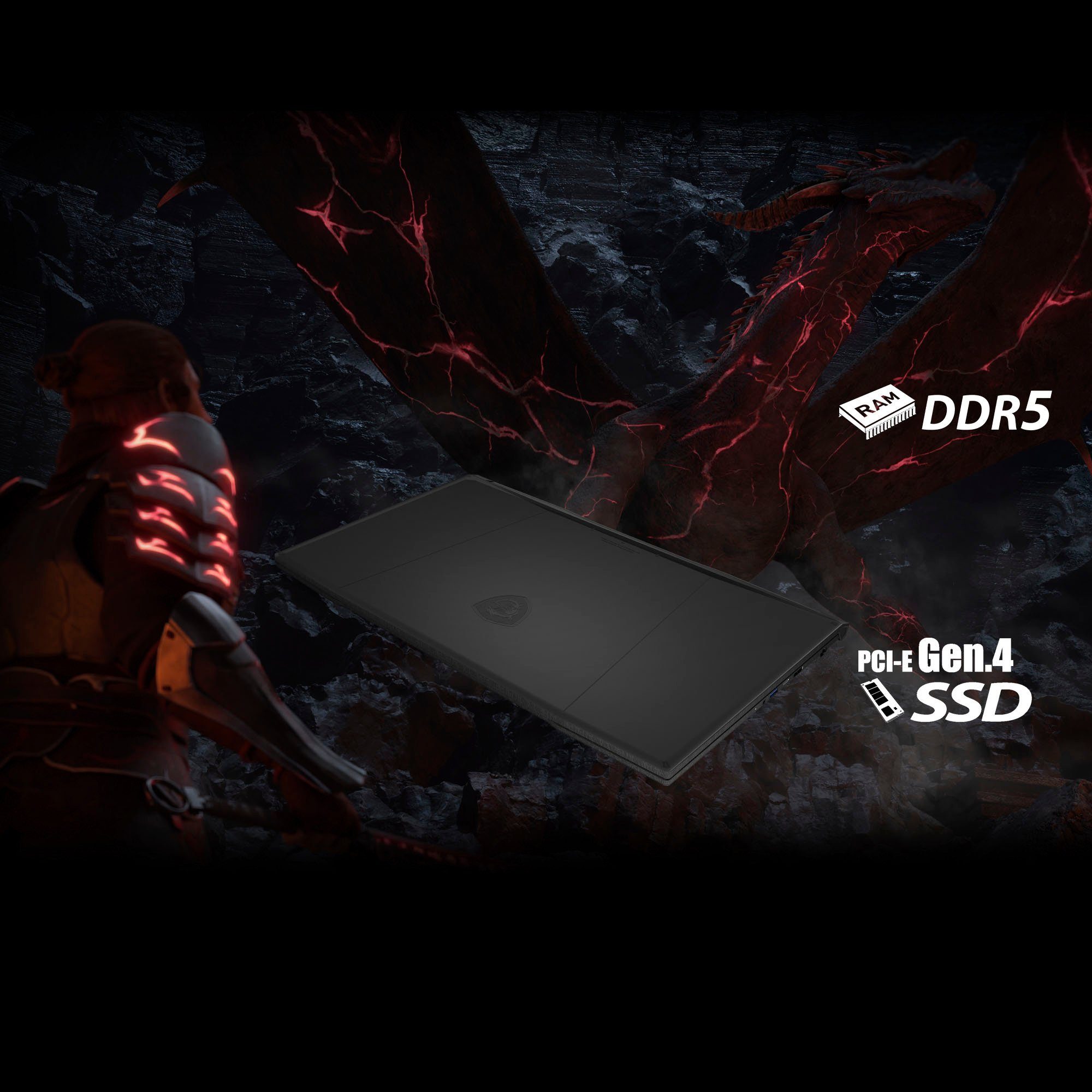 MSI Katana 17 B12VFK-406 Gaming-Notebook (43,9 cm/17,3 Zoll, Intel Core i7 12650H, GeForce RTX 4060, 1000 GB SSD)