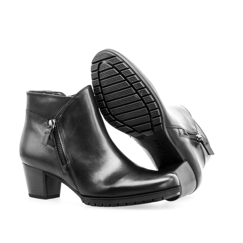 Gabor comfort Sportliche Stiefelette schwarz