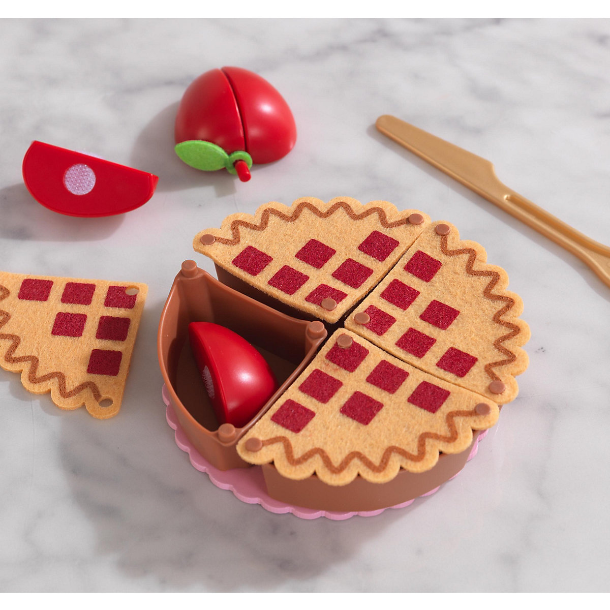 Create & Cook™: Apfelkuchen - Spielzeuglebensmittelset, Zubehör für Spielküchen