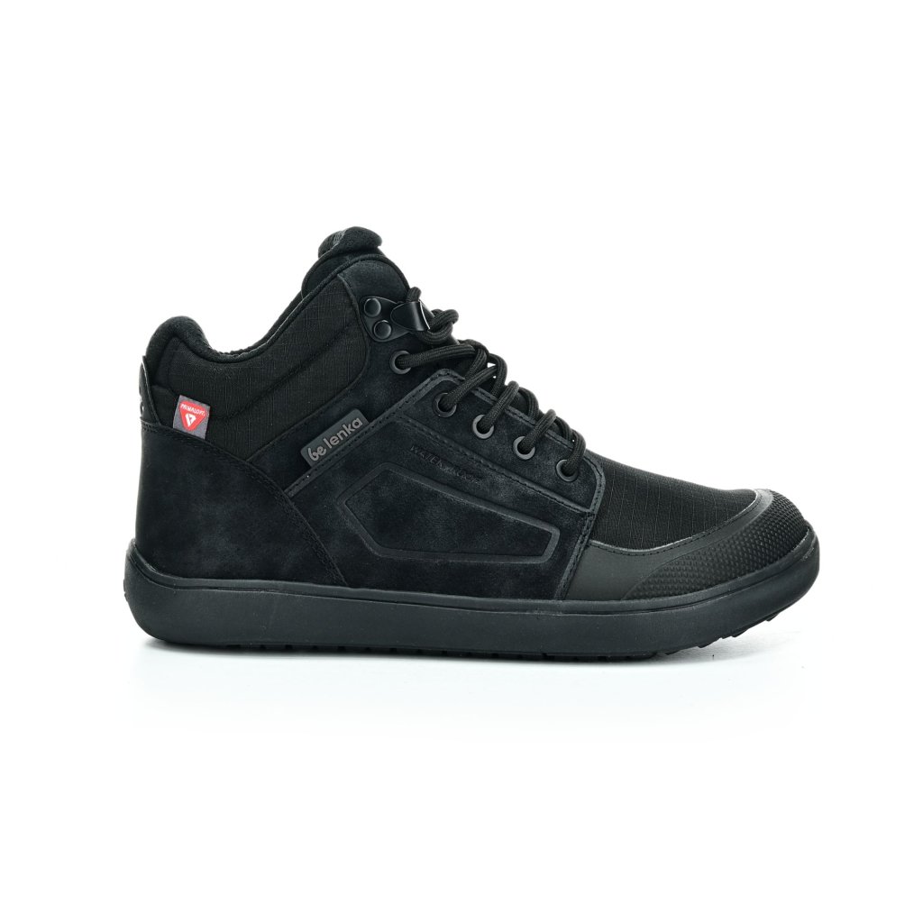 Be Lenka ArcticEdge All Black Barfußstiefeletten