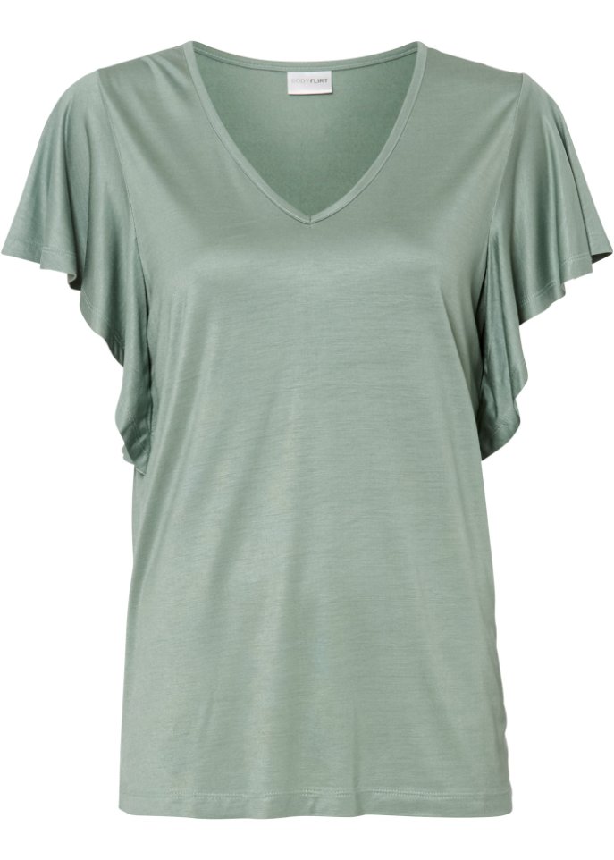 Shirt mit Volantärmel