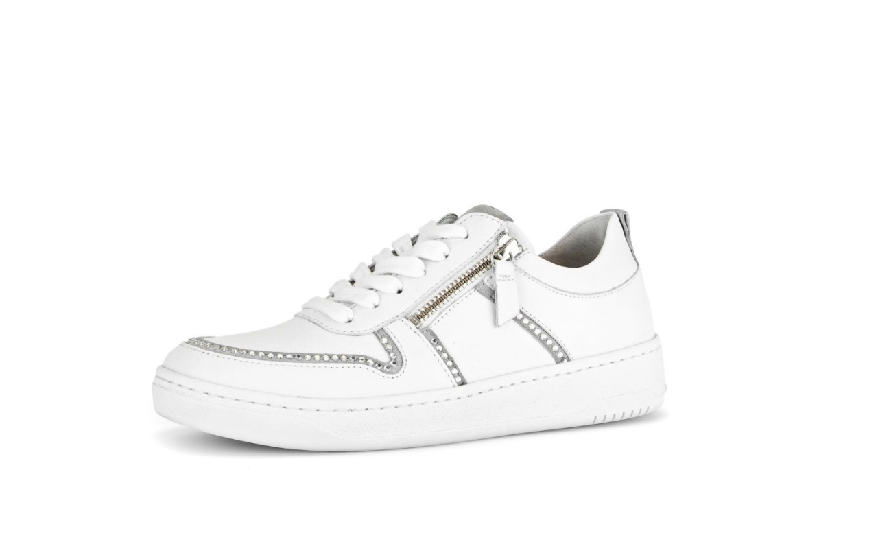GABOR Freizeit Schnürer weiss Gabor Fashion Sneaker low 43.341.21 weis
