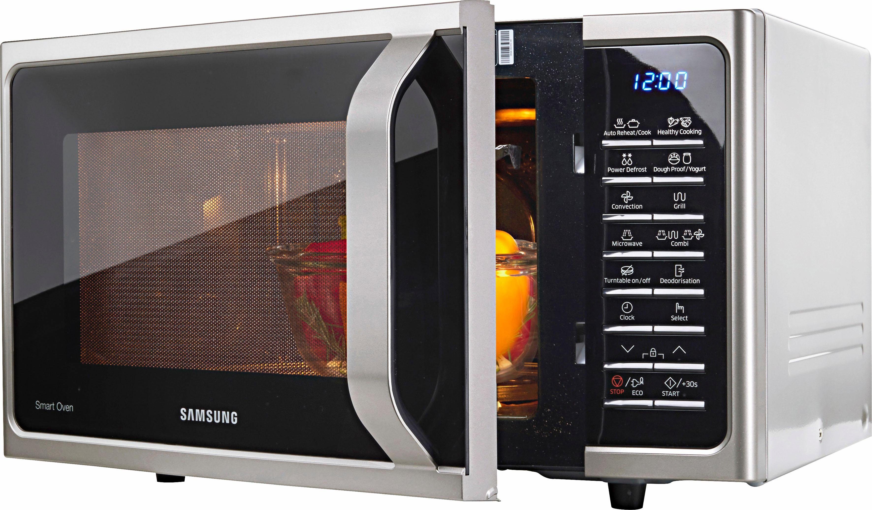 Samsung Mikrowelle MW5000 MC28H5015CS/EN, Grill und Heißluft, 28 l