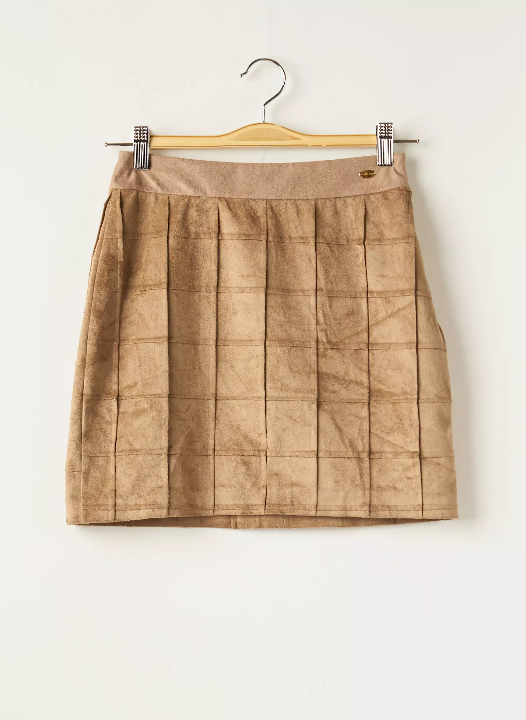 Gluen Jupes Courtes Femme couleur beige