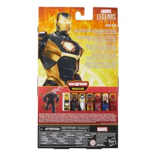 Marvel's Midnight Suns Marvel Legends Actionfigur - Iron Man (BAF: Mindless One)