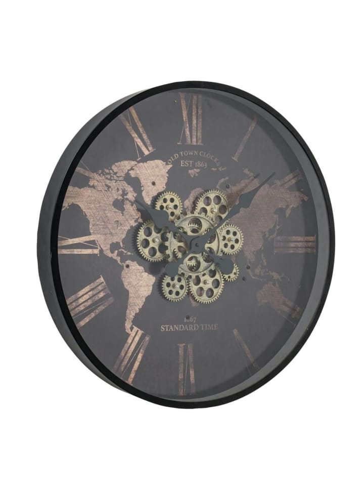 Boltze Wanduhr in schwarz günstig kaufen onesize