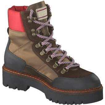 SCOTCH & SODA Olivine Schnür Boots in braun