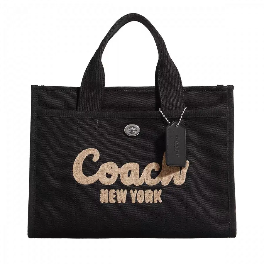Coach - Coach Handle Bags Canvas Black - schwarz