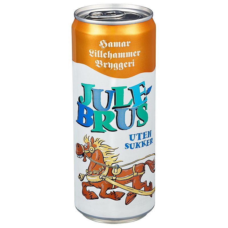 Ringnes Julebrus boks 0,33 l Lett Hamar