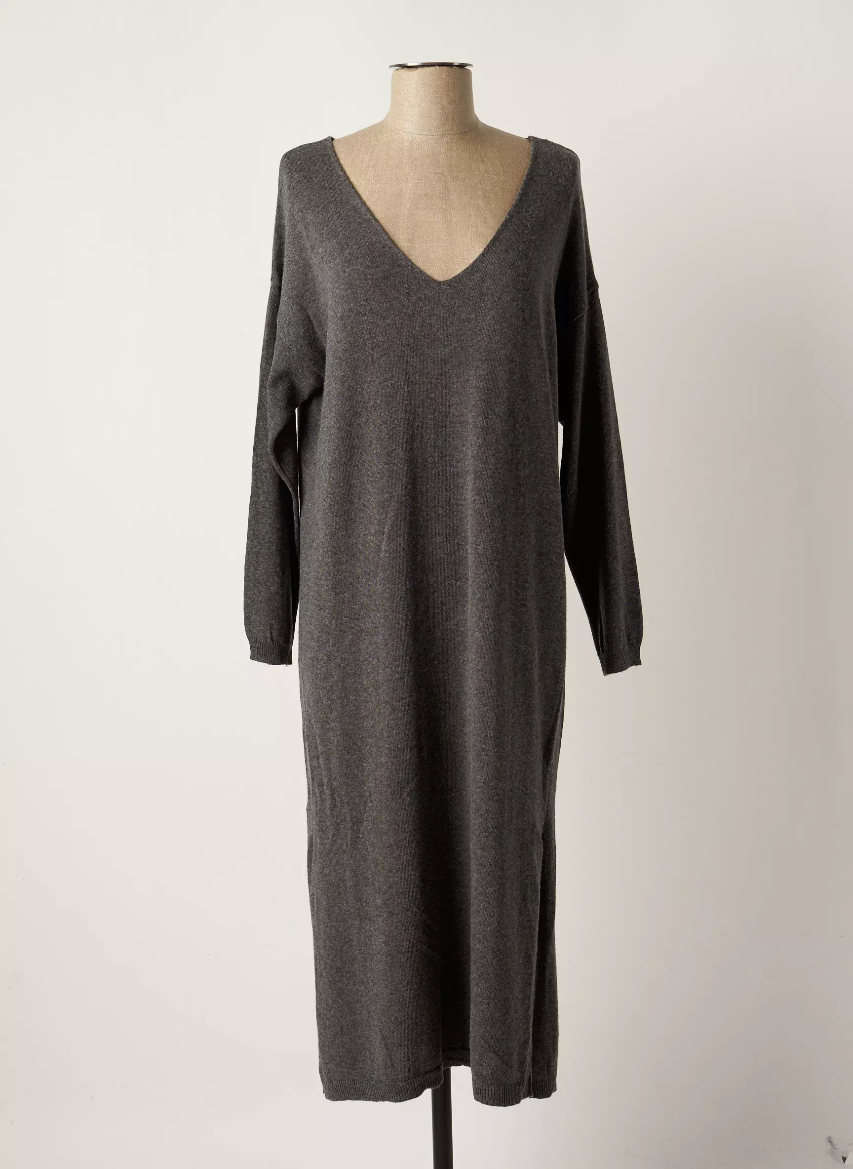 Lola Espeleta Robes Pulls Femme couleur gris