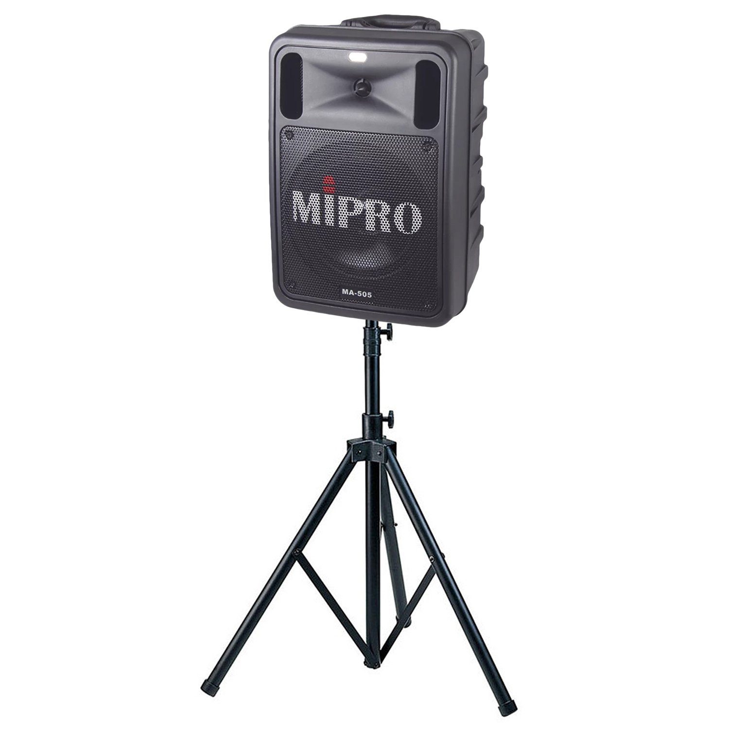 Mipro Audio MA-505R2 Mobiler Lautsprecher mit Stativ Lautsprechersystem (Bluetooth, 100 W)