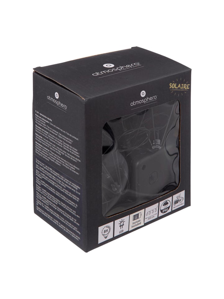 Atmosphera Créateur d'intérieur Lichterkette in schwarz günstig kaufen onesize