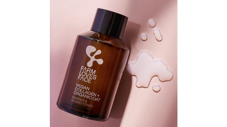 Farm loves Face Toner mit veganem Kollagen + Bio-Hafer 100 ml