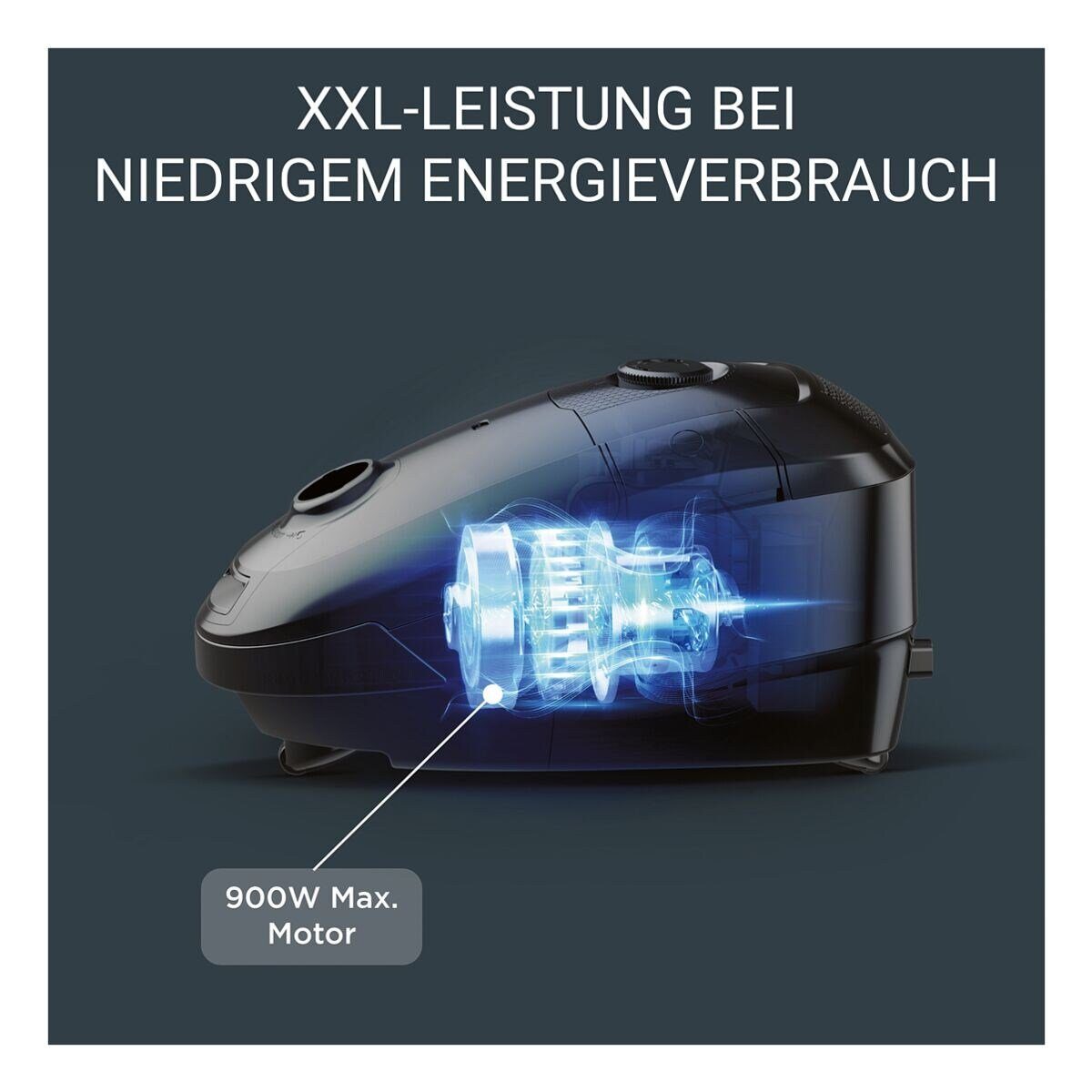 Rowenta Bodenstaubsauger Power XXL Parkett RO3126, 750 W, 750 W