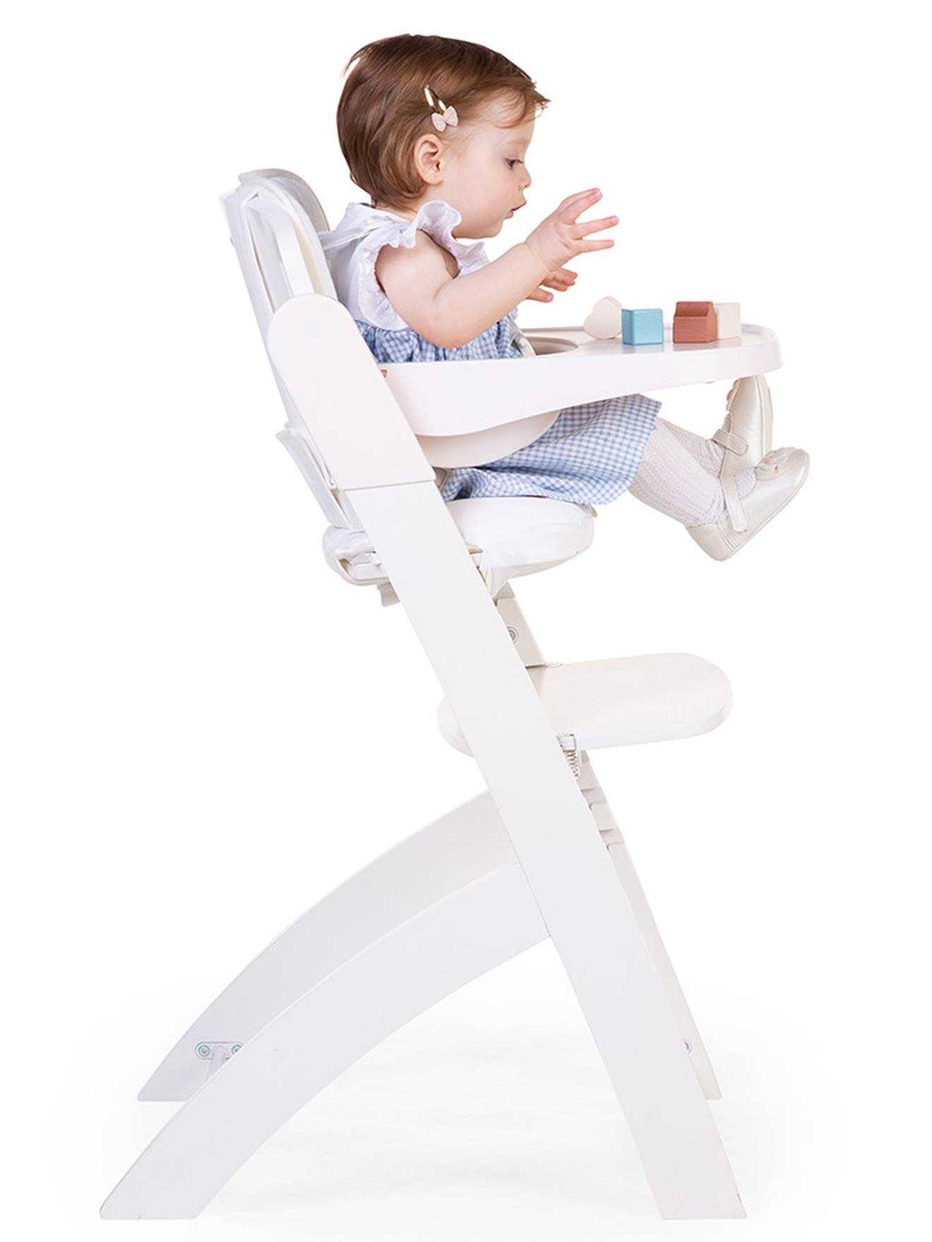 Chaise haute évolutive CHILDHOME Evosit blanc