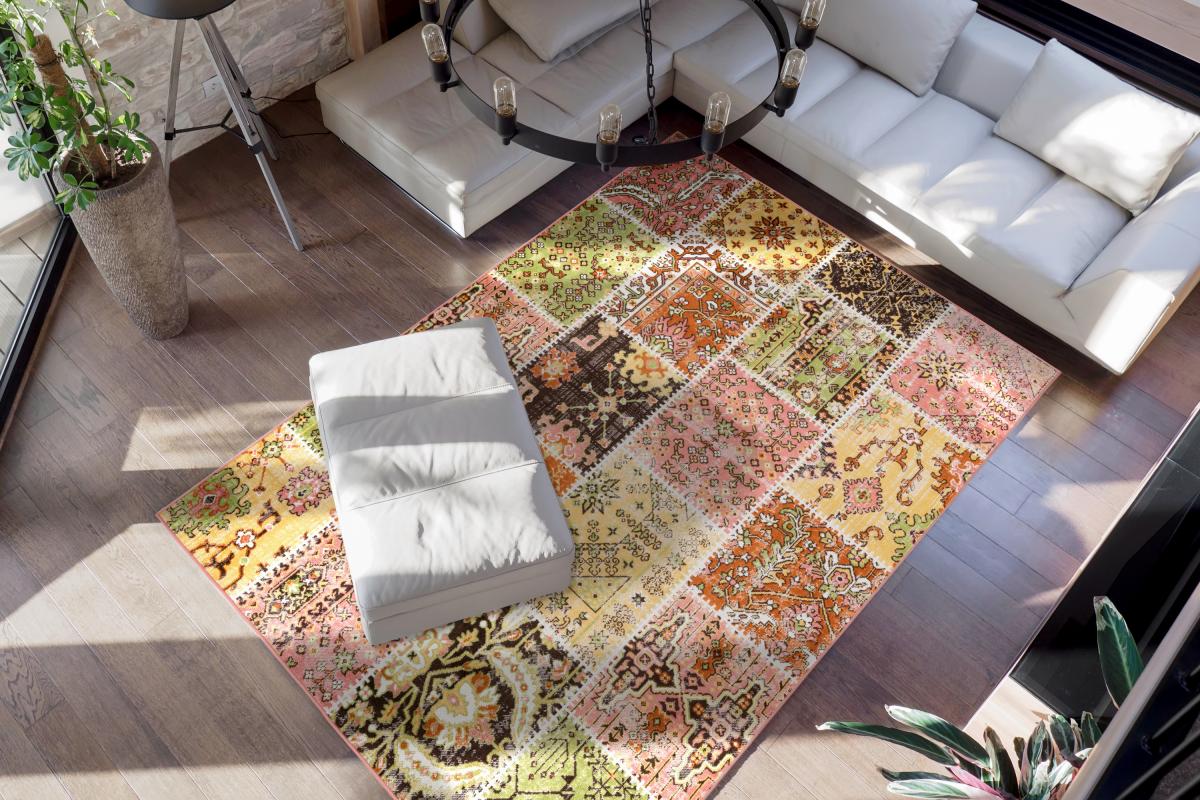 megusta Patchwork-Teppich Teppich Multi 200cm x 290cm