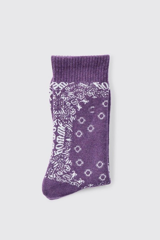 Socken mit Bandana-Print