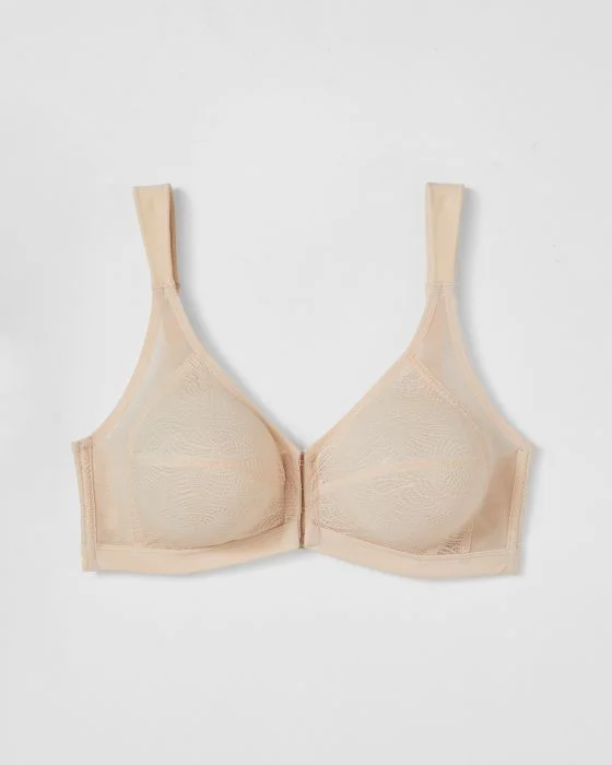 Soutien-gorge sans armatures maintien ouverture devant