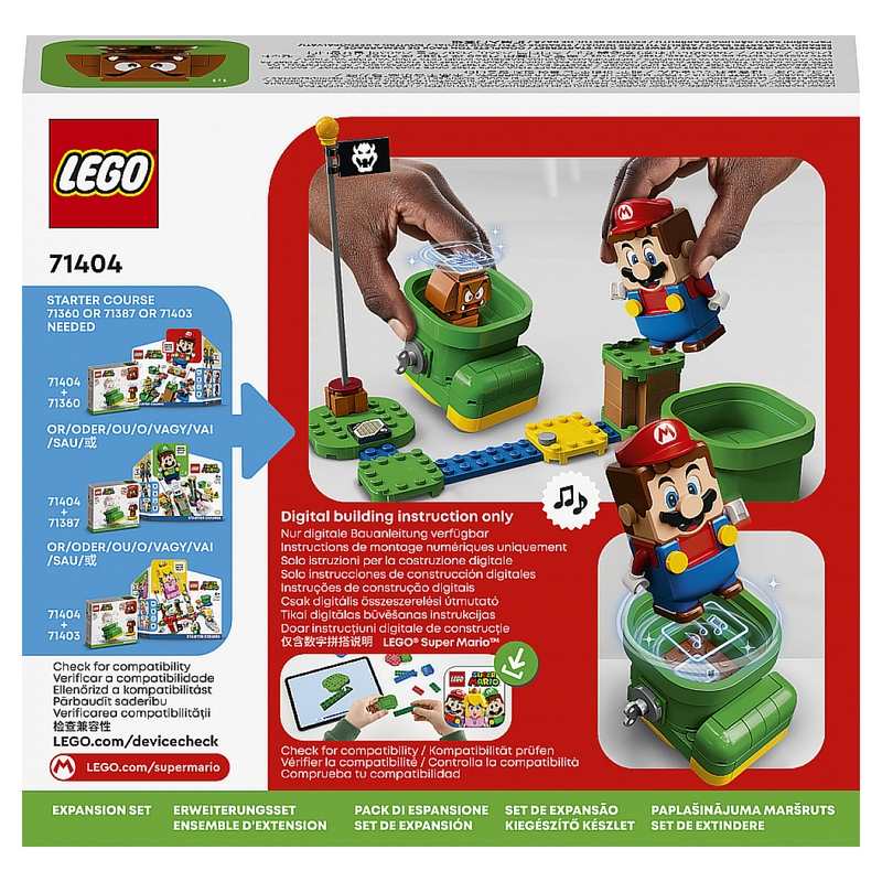 71404 Ensemble d'extension la chaussure du Goomba LEGO Super Mario